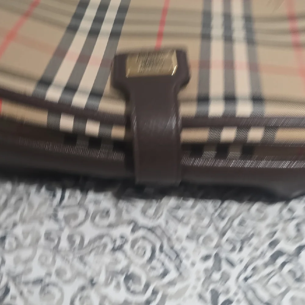 Burberry Beautifel Amazing Condition Checkered Crossbody Bag Authentic Spotless - Picture 6 of 13